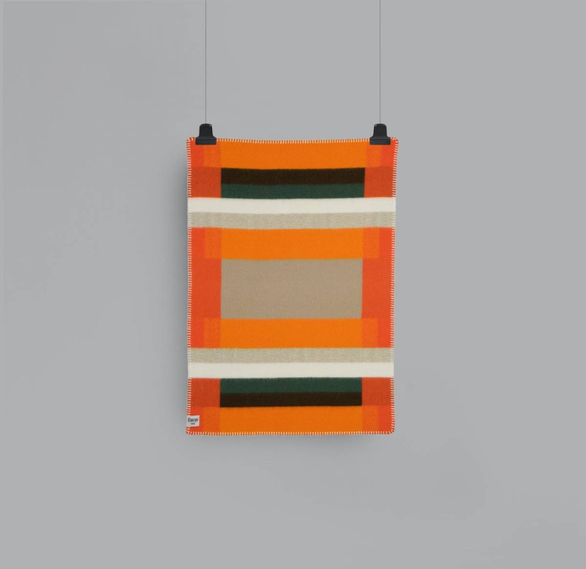 Mikkel - Orange babypledd